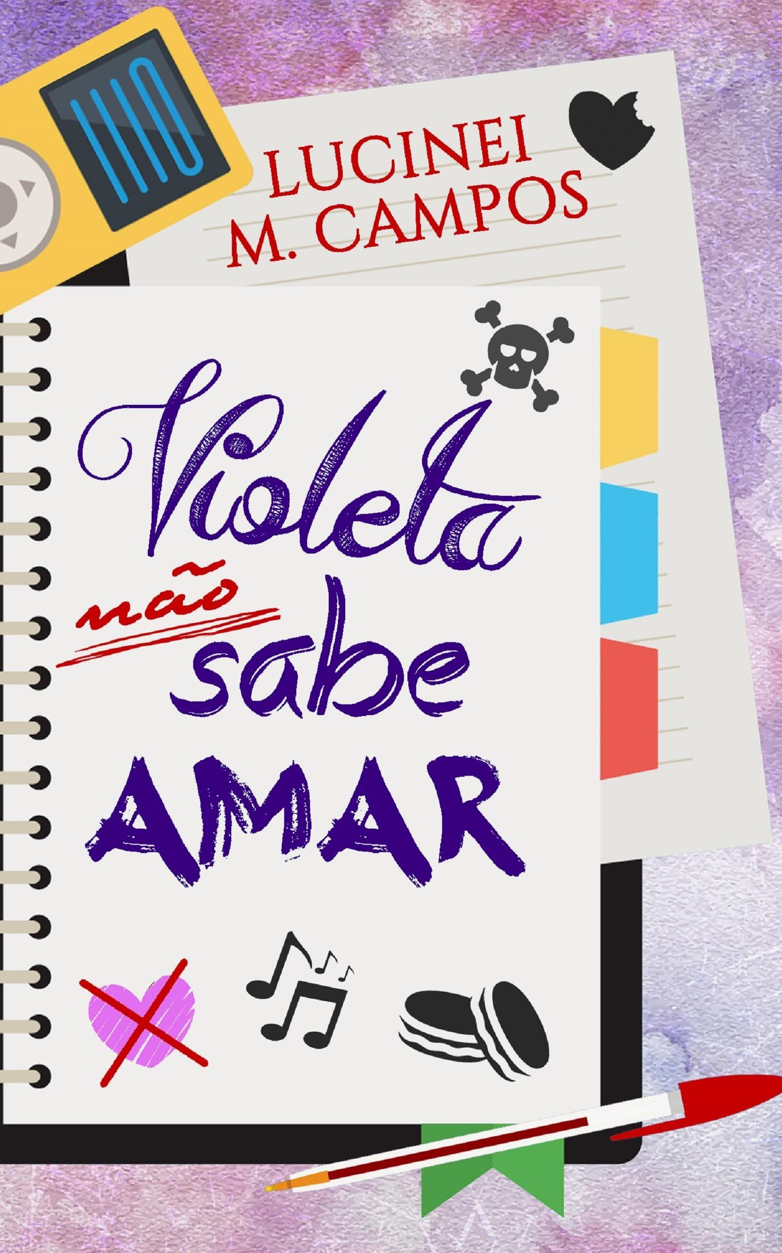 Capa do livro Violeta não Sabe Amar