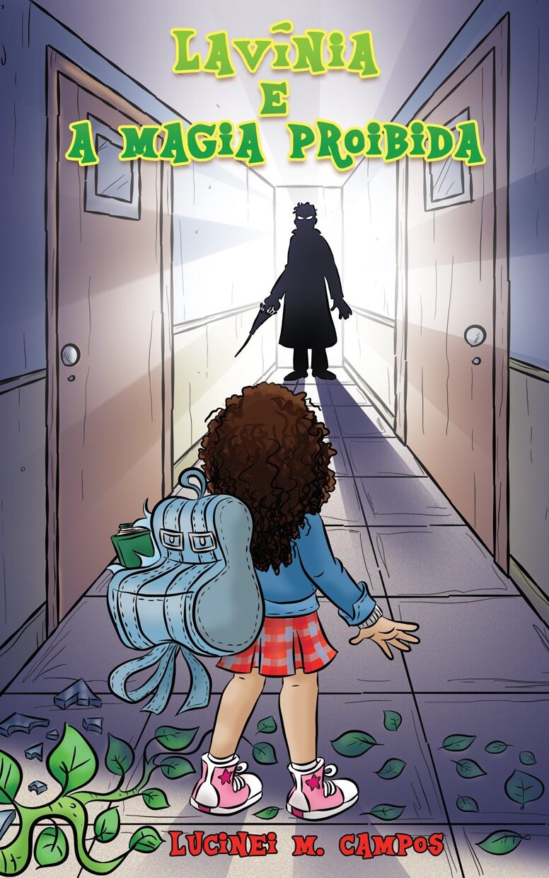 Capa do livro Lavínia e a Magia Proibida